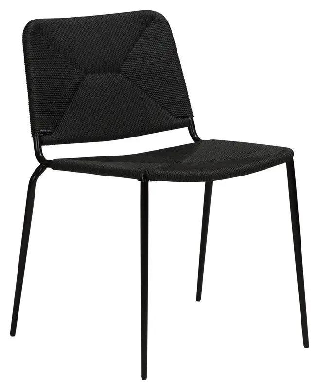 Stiletto Spisebordsstol, Sort Paper Cord - Unoliving.com