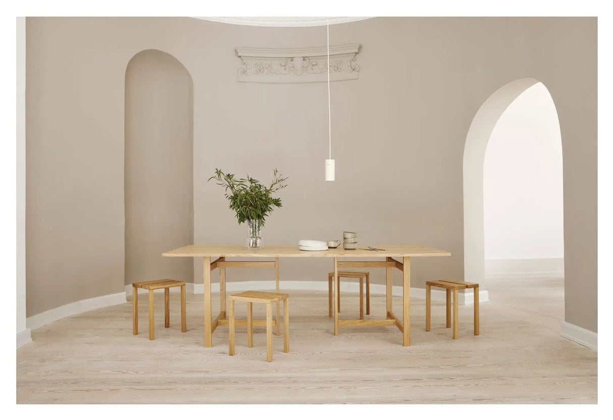 T-Frame Spisebord, 220x90, Eg - Unoliving.com