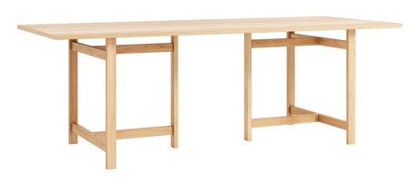 T-Frame Spisebord, 220x90, Eg - Unoliving.com