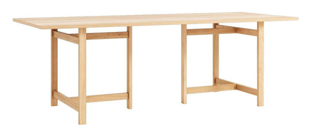 T-Frame Spisebord, 220x90, Eg - Unoliving.com