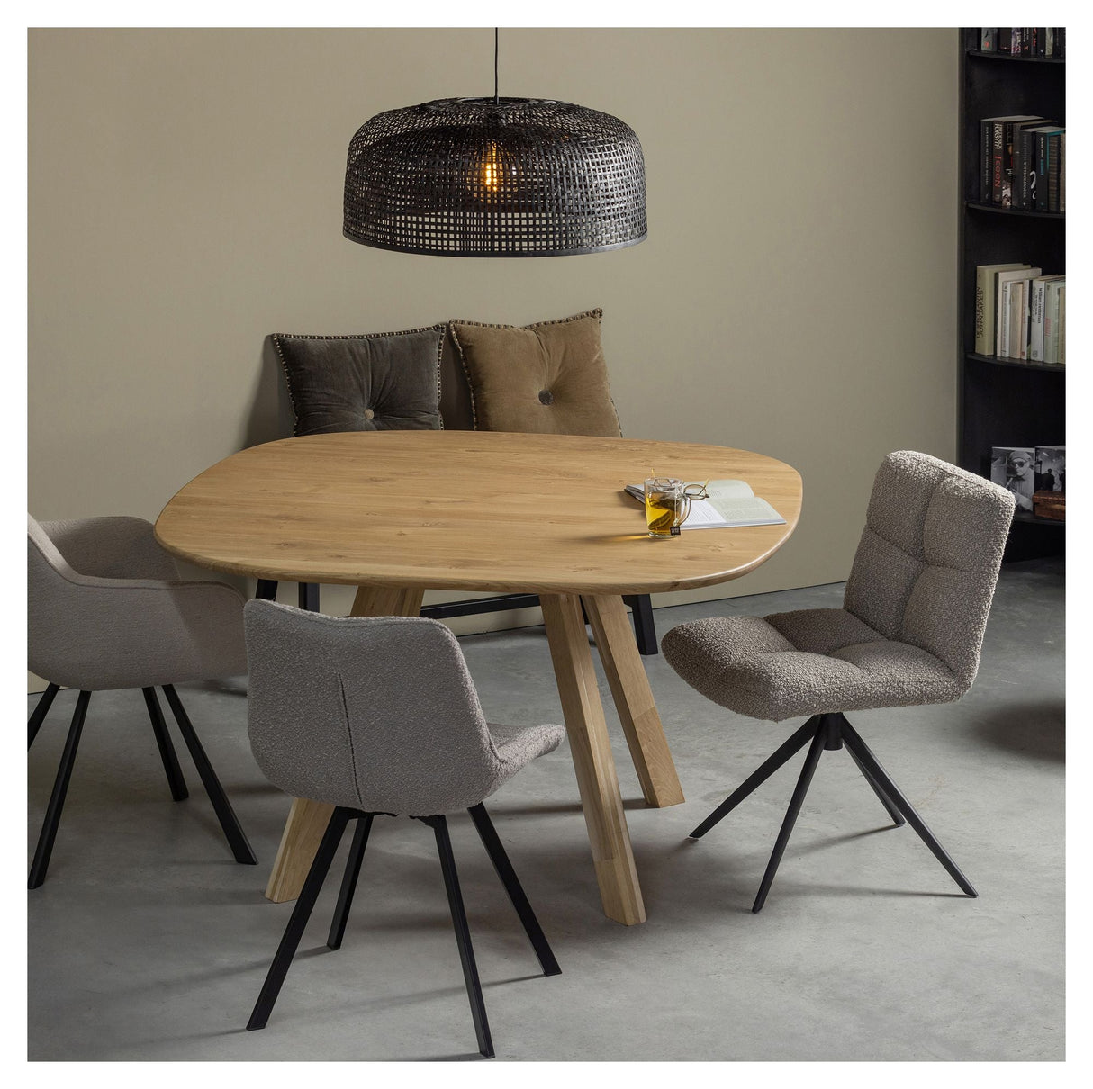 Tablo Bordplade 130x130 - Eg - Unoliving.com