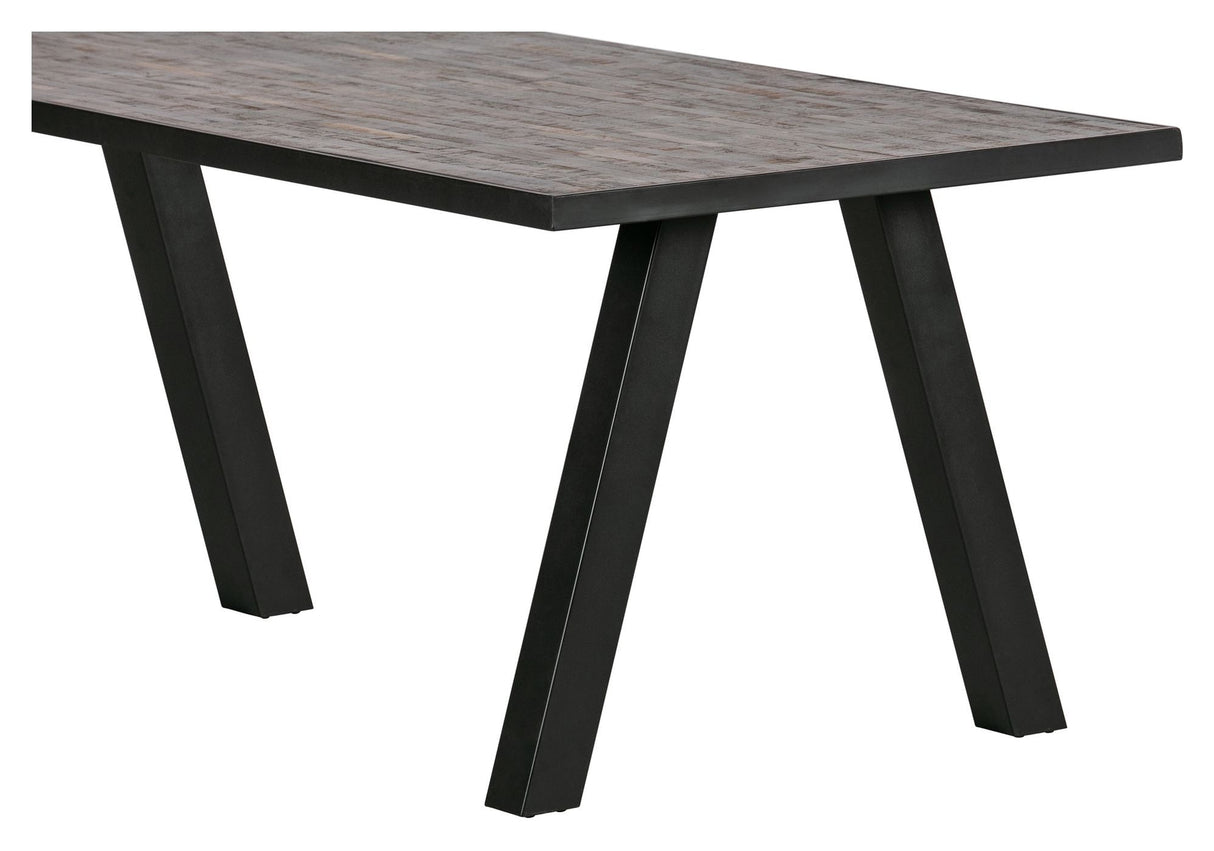Tablo Bordplade 90x180 - Teak - Unoliving.com