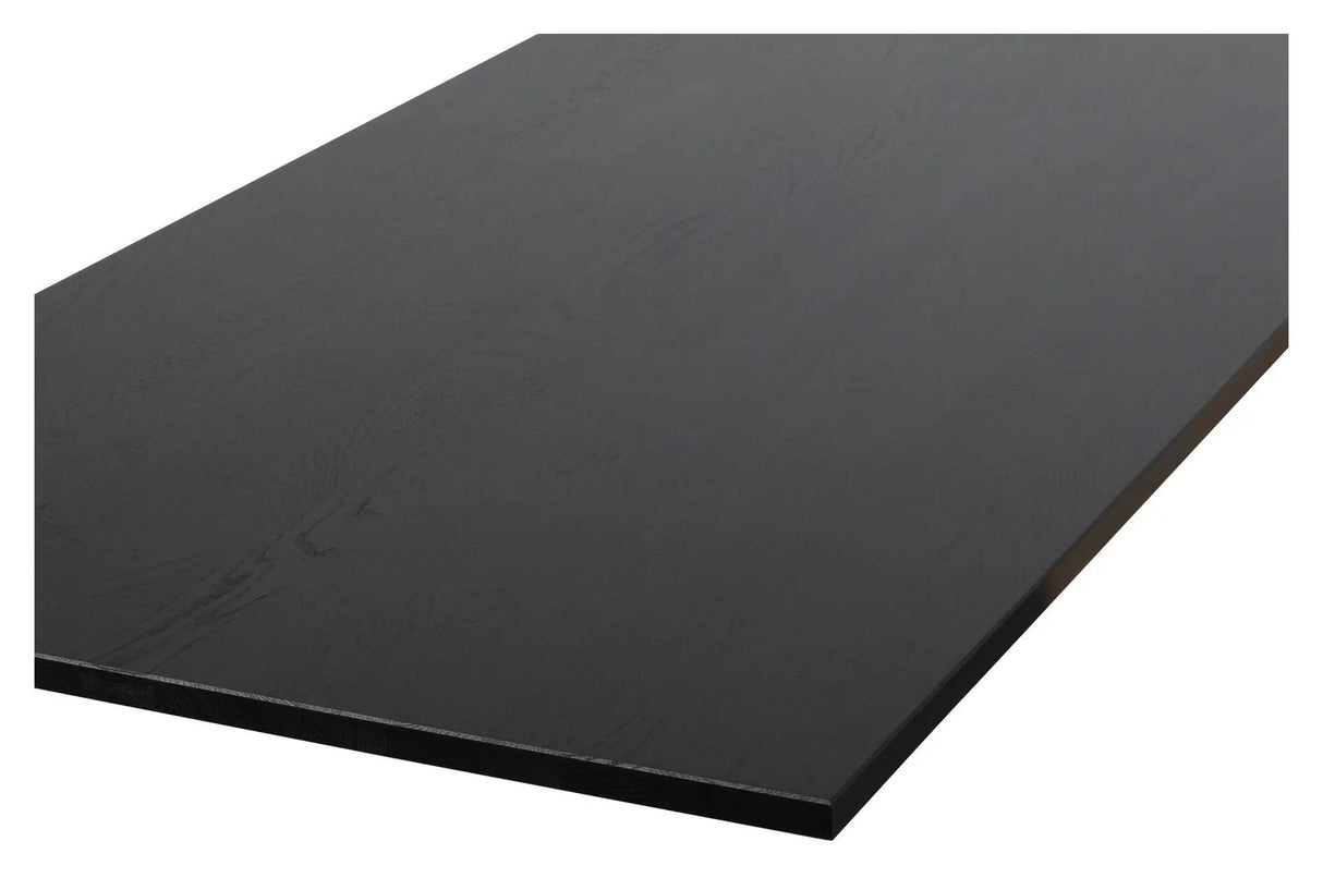 Tablo Bordplade 90x200 - Eg/sort - Unoliving.com