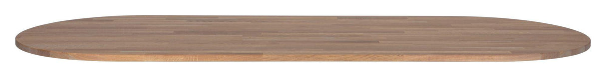 Tablo Bordplade, oval 220x90 - Eg/grå - Unoliving.com