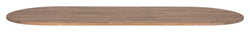 Tablo Bordplade, oval 220x90 - Eg/grå - Unoliving.com