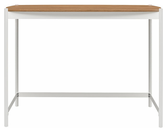 Tallulah Skrivebord, Valnød m. hvid metal - Unoliving.com