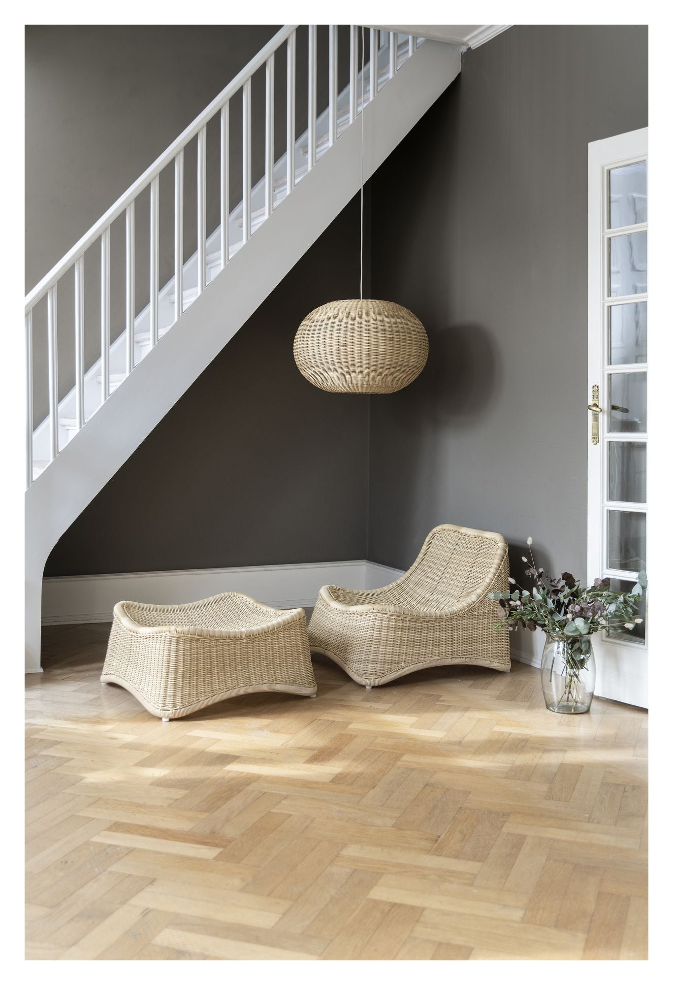 Tangelo Lampeskærm, Ø62, Rattan - Unoliving.com