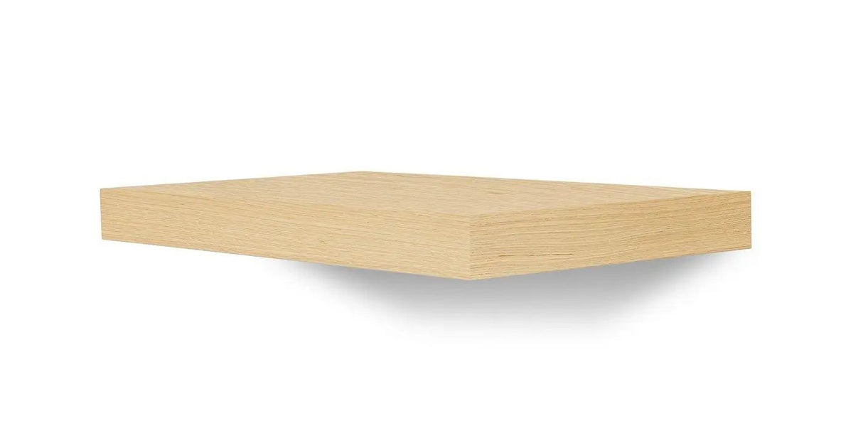 Temahome Balda Svævehylde, egefinér, 60x22 - Unoliving.com