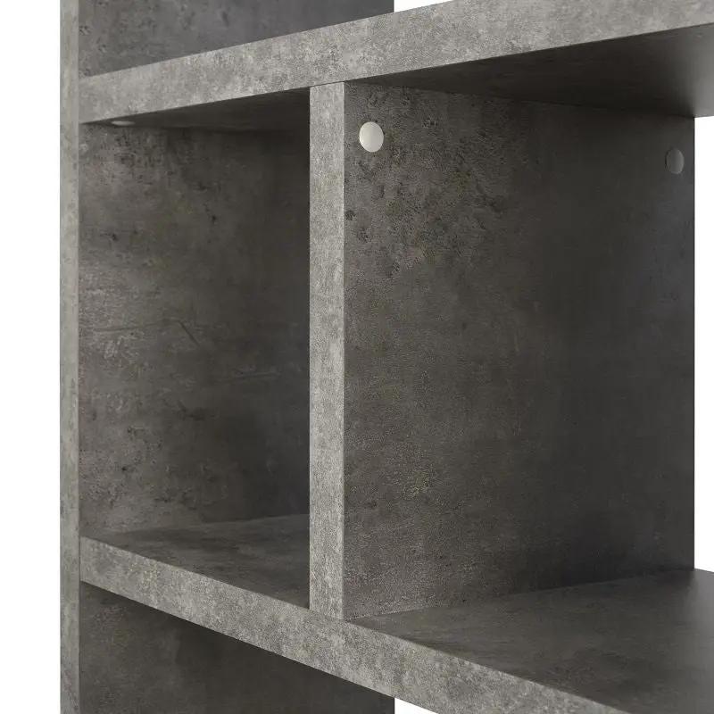 Temahome Berlin Reol - Grå betonlook - Unoliving.com