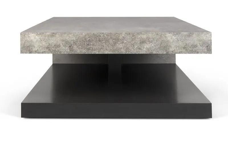 Temahome Detroit Sofabord - Grå beton-look - Unoliving.com