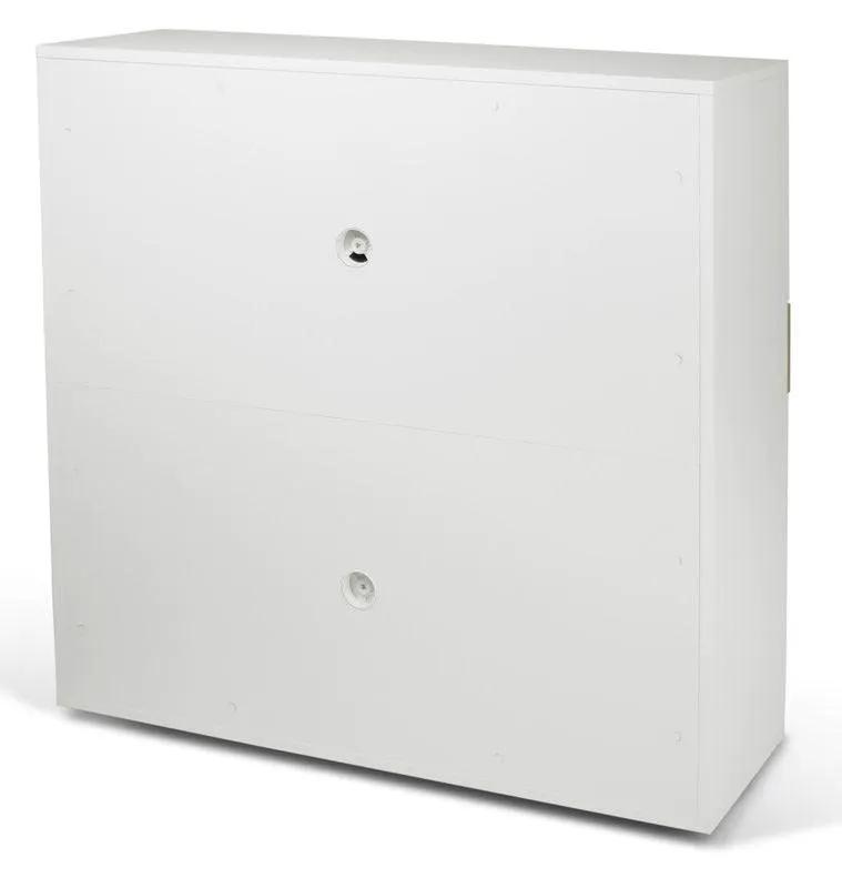 Temahome Focus Workstation - Hvid/Egefinér
