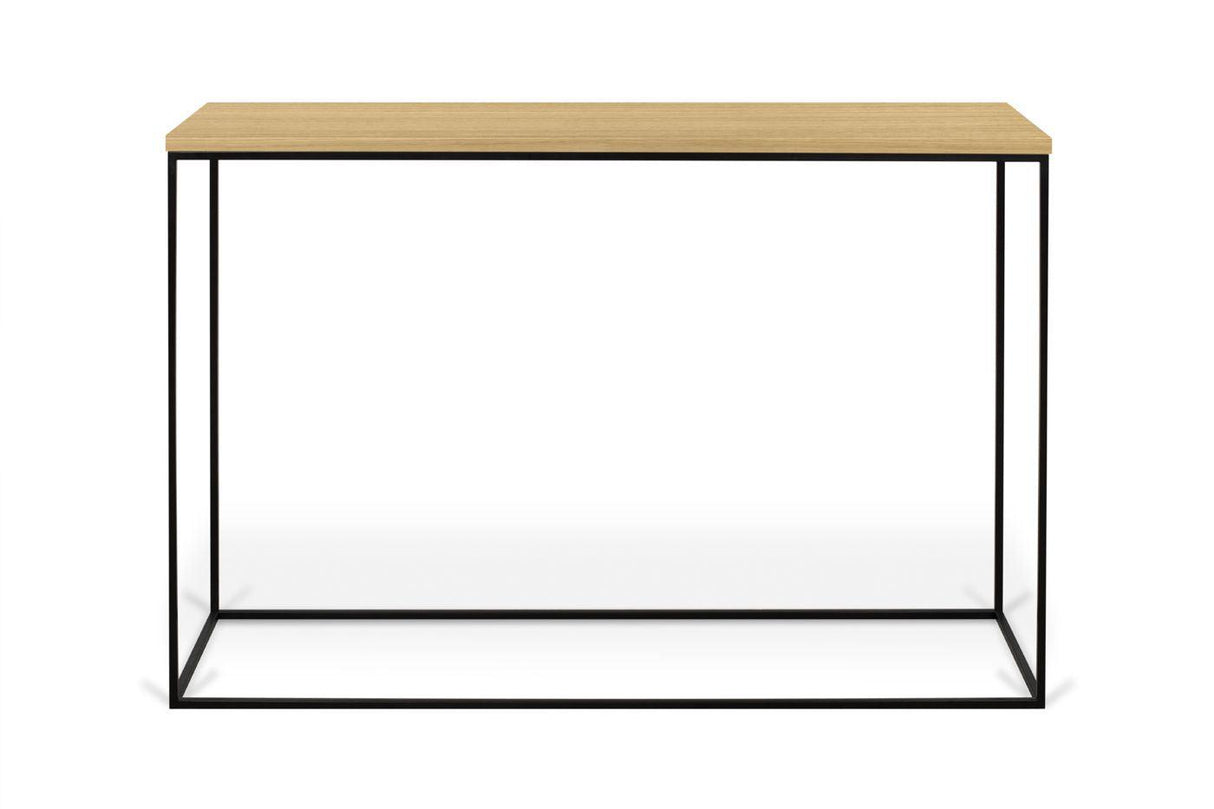 Temahome Gleam Konsolbord - Egefinér/Sort - Unoliving.com