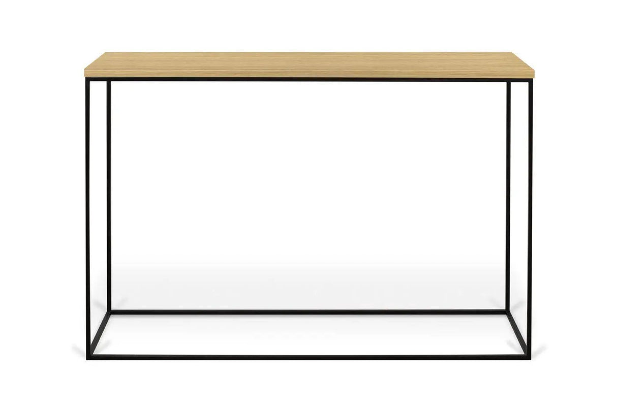 Temahome Gleam Konsolbord - Egefinér/Sort - Unoliving.com
