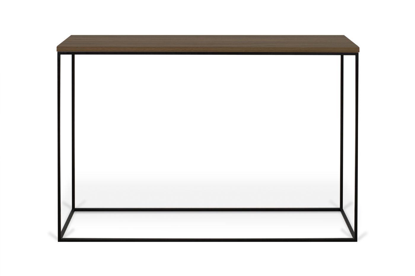 Temahome Gleam Konsolbord - Valnød/Sort - Unoliving.com