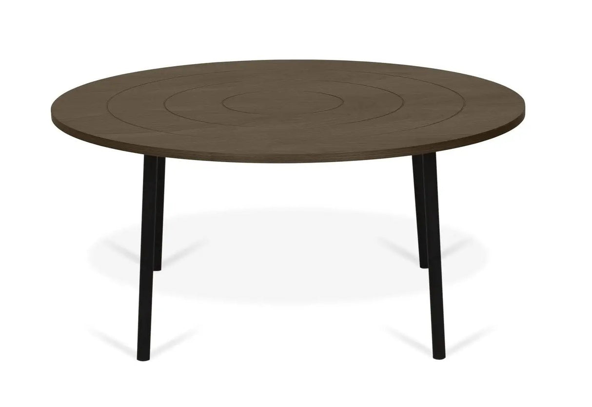Temahome Ply Sofabord - Valnød, Ø80