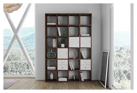 Temahome Pombal Reol - Valnød finér - Unoliving.com