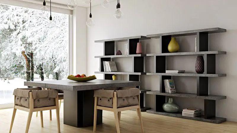 Temahome Step Reol - Grå - Unoliving.com