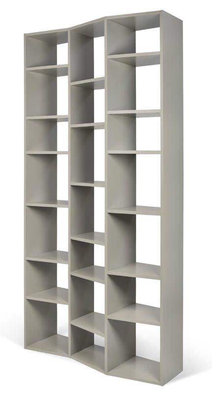 Temahome Valsa Reol - Grå 21 rum - Unoliving.com