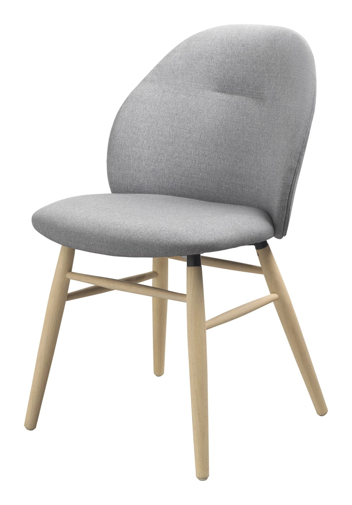 Teno Spisebordsstol m. armlæn, Lysegrå