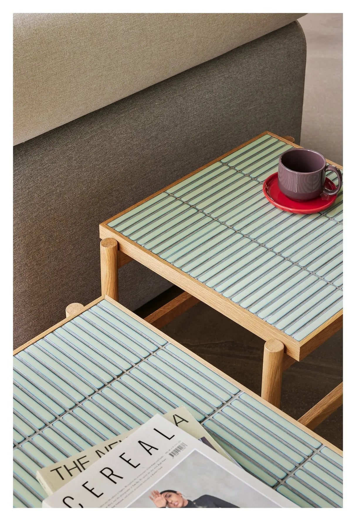 Tile, Sofabord, mint/natur - Unoliving.com