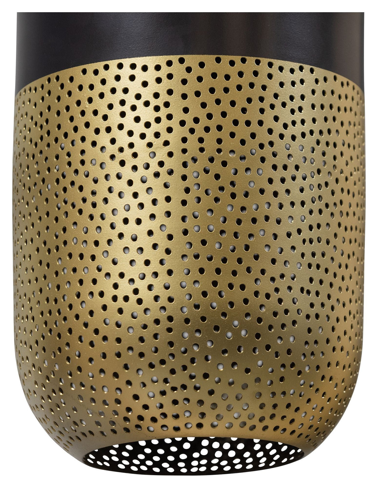 Tirsa Loftlampe, Mat sort/Messing - Unoliving.com