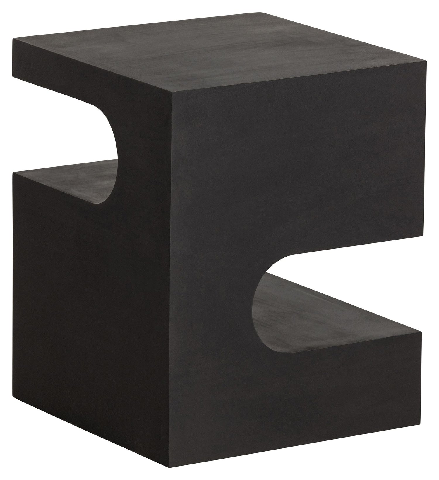 Toma Sidebord 40x40 - Sort - Unoliving.com