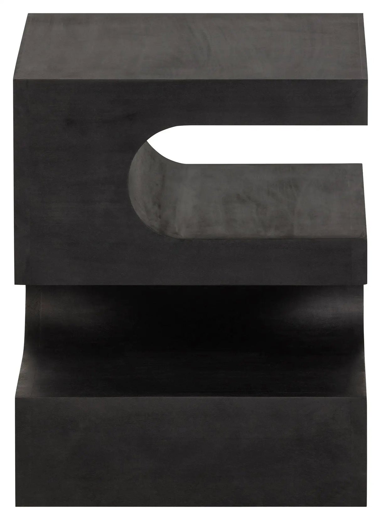 Toma Sidebord 40x40 - Sort - Unoliving.com