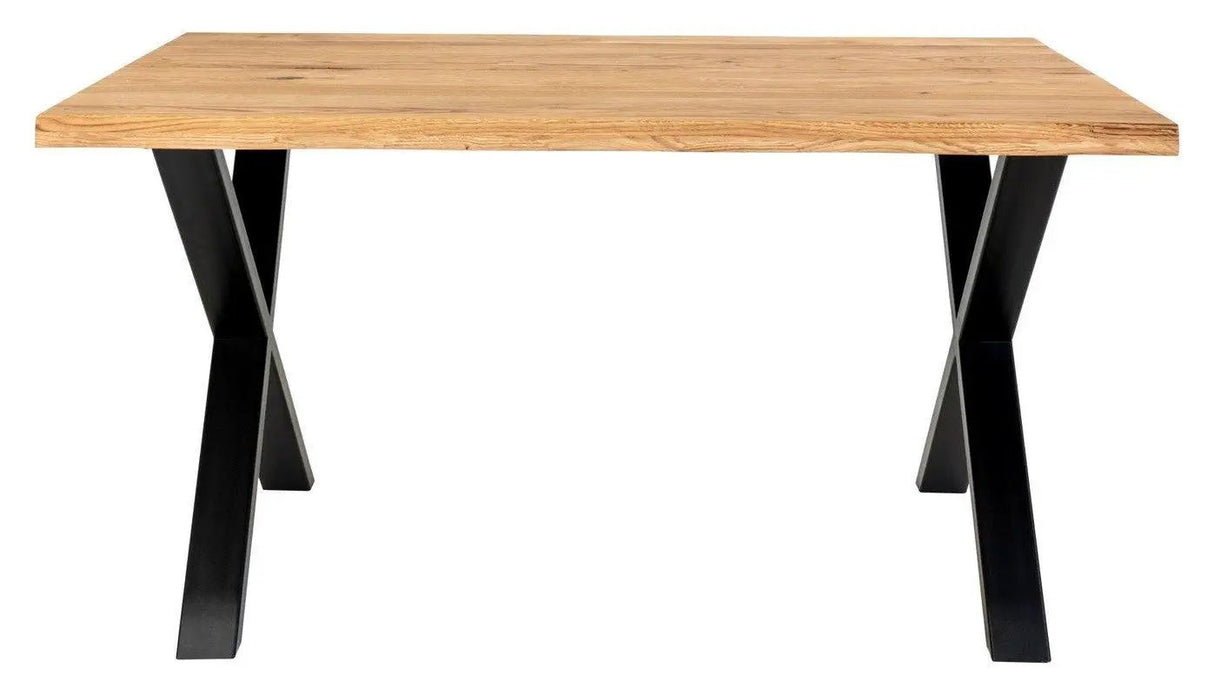 Toulon Spisebord m. bølget kant, Olieret Eg, 140x95 - Unoliving.com