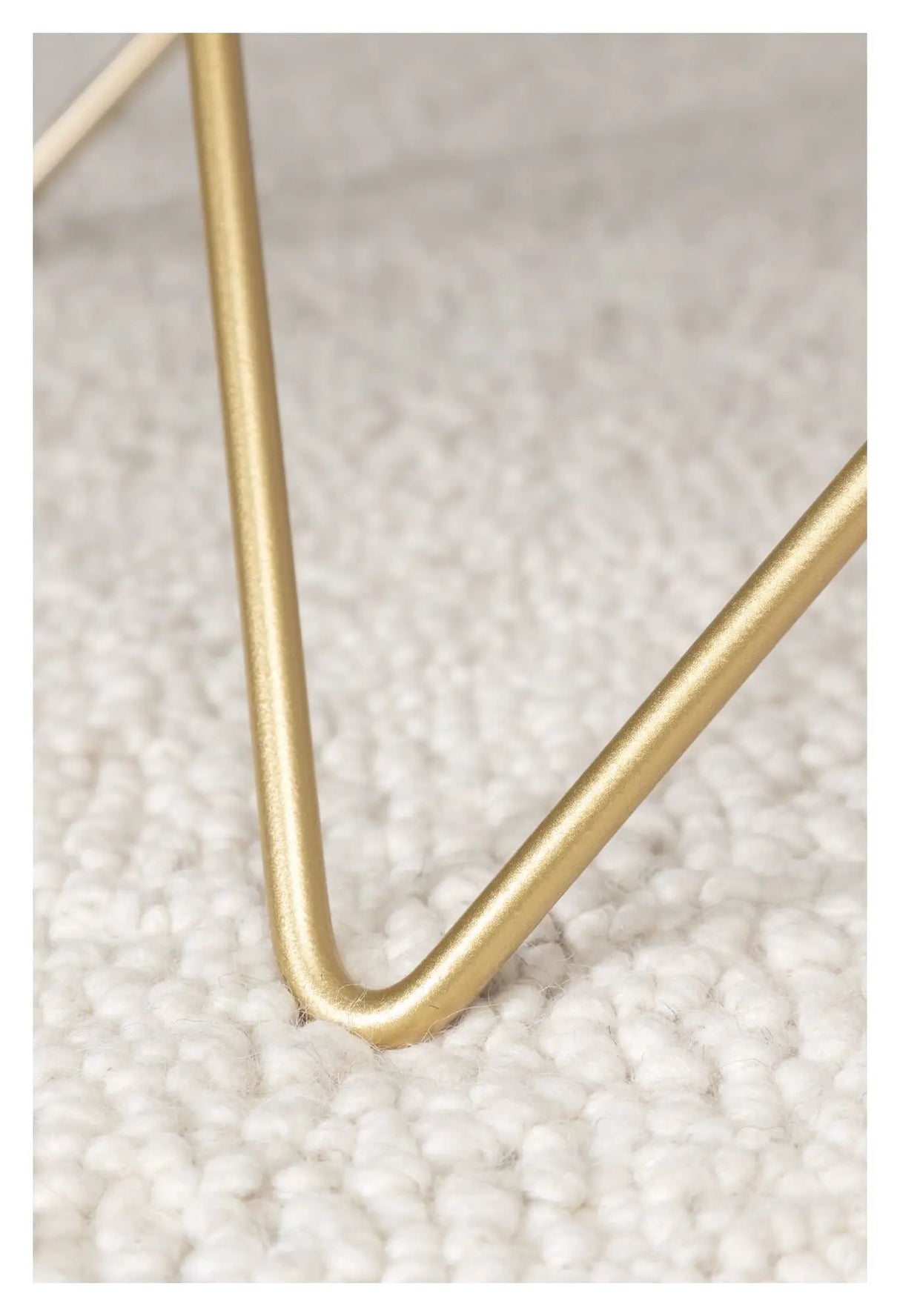 Tristar Sofabord, Børstet messing/Sort glas m. marmorlook - Unoliving.com