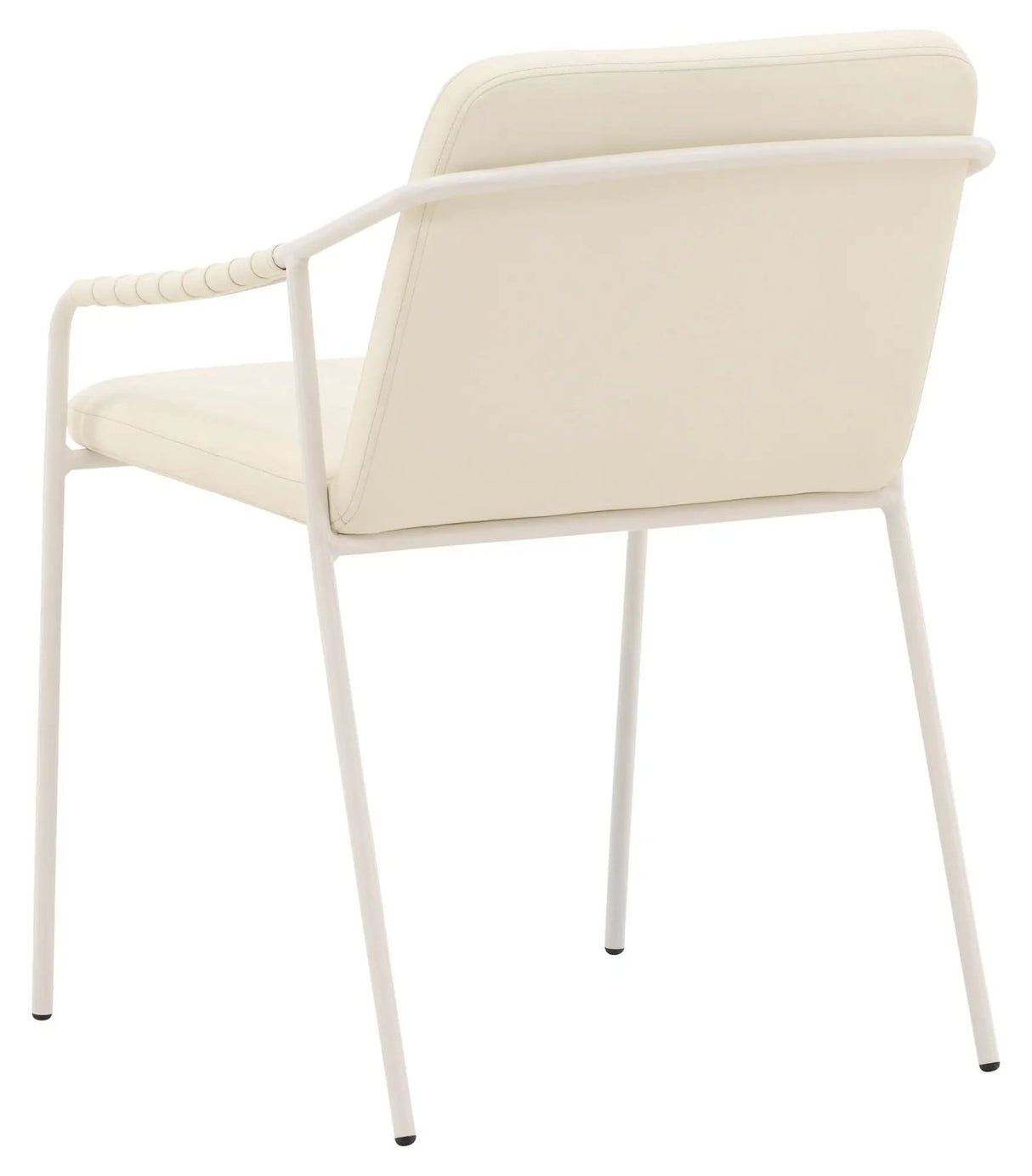 Tvist Spisebordsstol, Beige, Beige PU - Unoliving.com