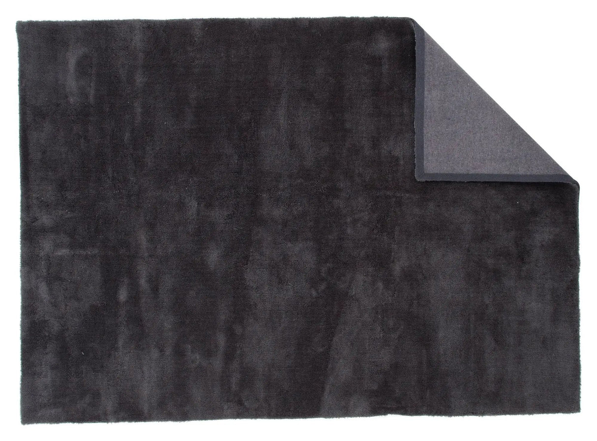 Undra Bomuld tæppe, 200x300, Mørkegrå - Unoliving.com