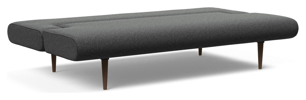 Unfurl Sovesofa, Bouclé/Charcoal - Unoliving.com