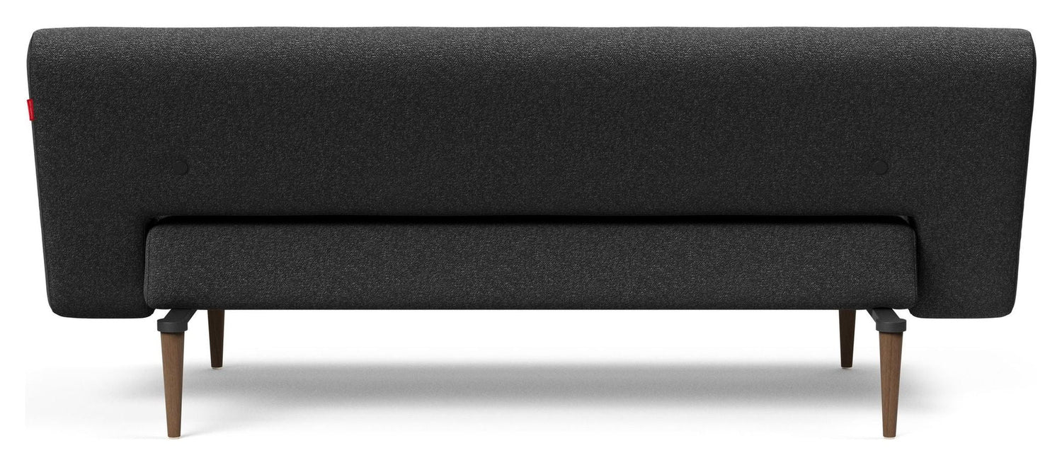 Unfurl Sovesofa, Bouclé/Charcoal - Unoliving.com