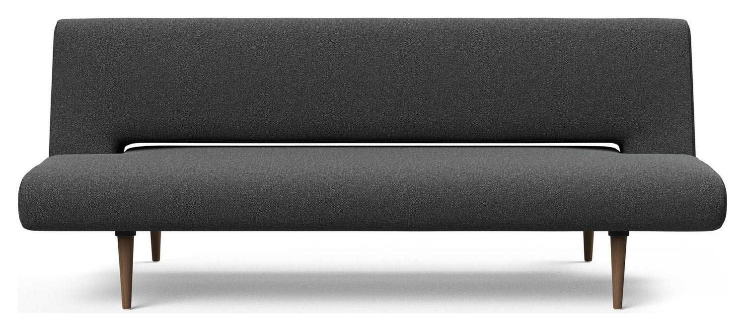 Unfurl Sovesofa, Bouclé/Charcoal - Unoliving.com