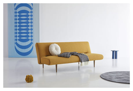 Unfurl Sovesofa, Bouclé/Ochre - Unoliving.com