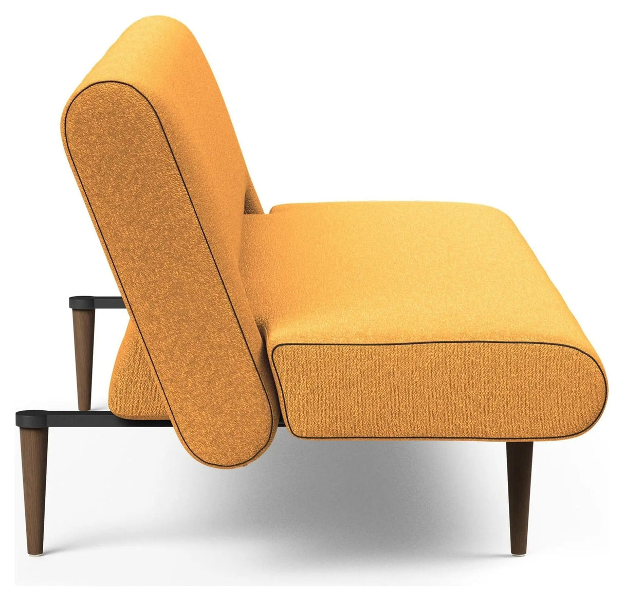 Unfurl Sovesofa, Bouclé/Ochre - Unoliving.com