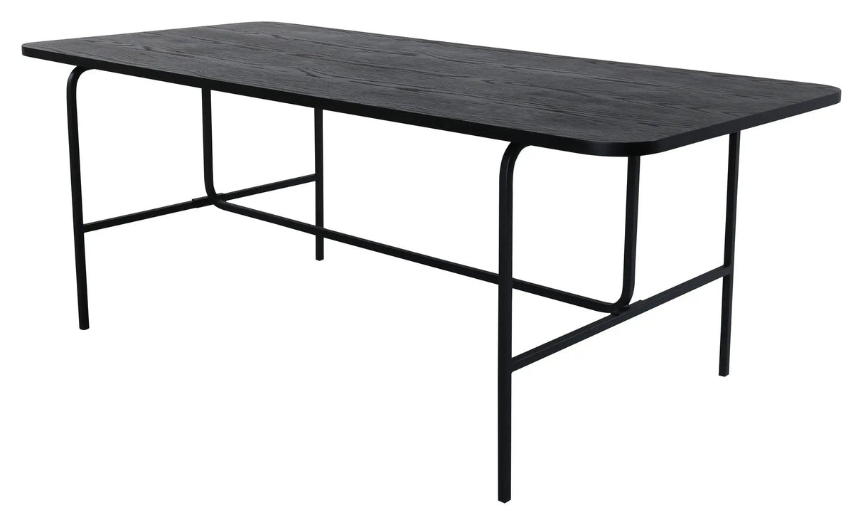 Uno Spisebord, 200x90, Sort - Unoliving.com