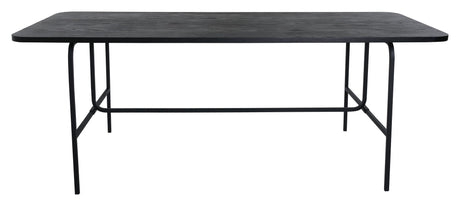Uno Spisebord, 200x90, Sort - Unoliving.com