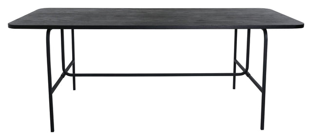 Uno Spisebord, 200x90, Sort - Unoliving.com
