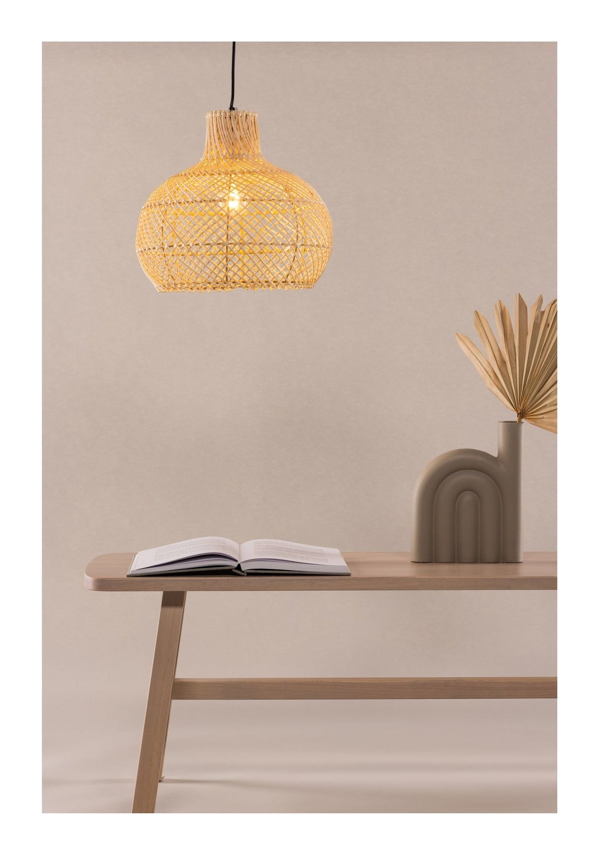 Varekil Pendel, Rattan, Natur - Unoliving.com
