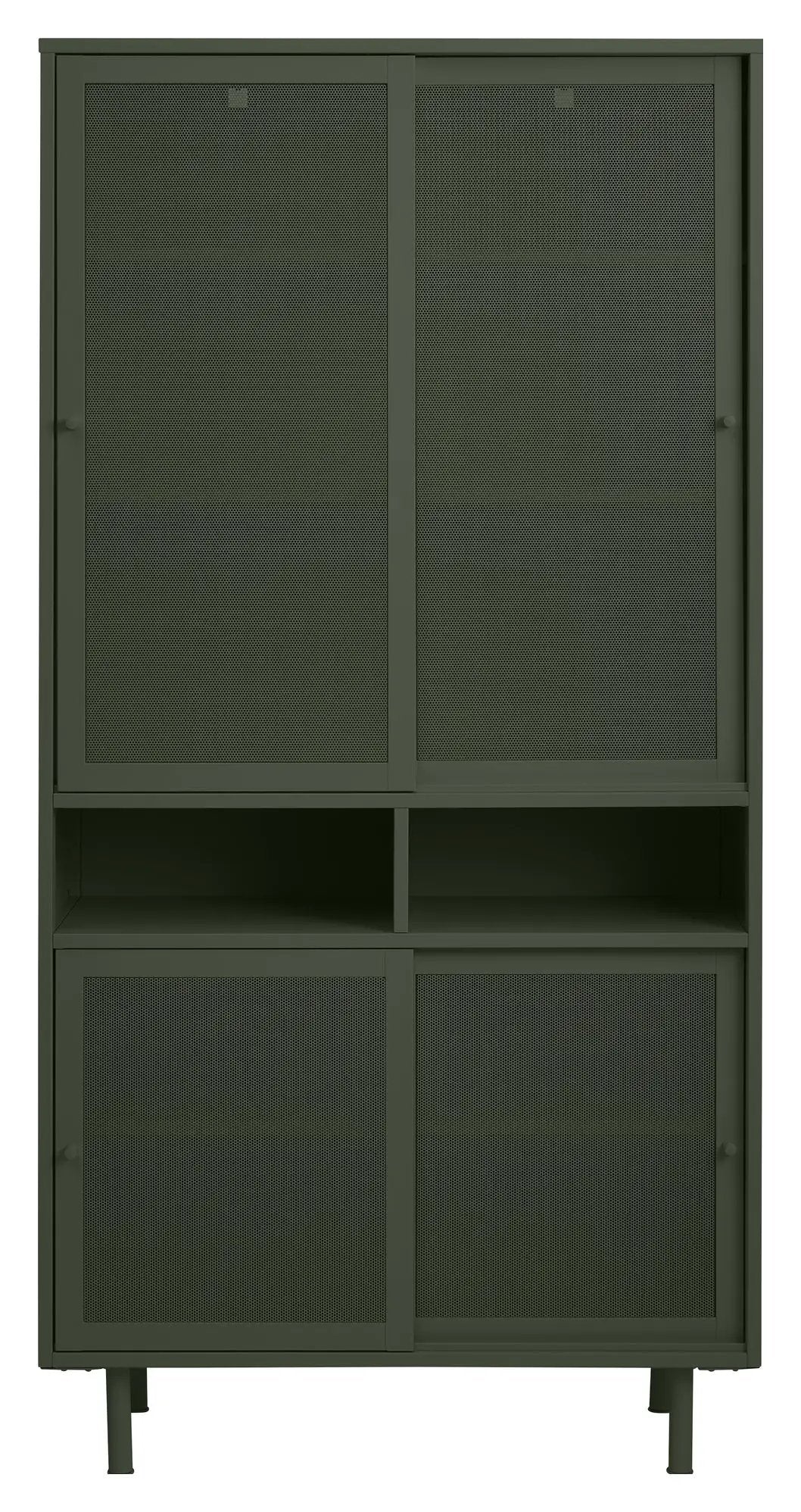 Veep, skab 180 cm - grøn - Unoliving.com