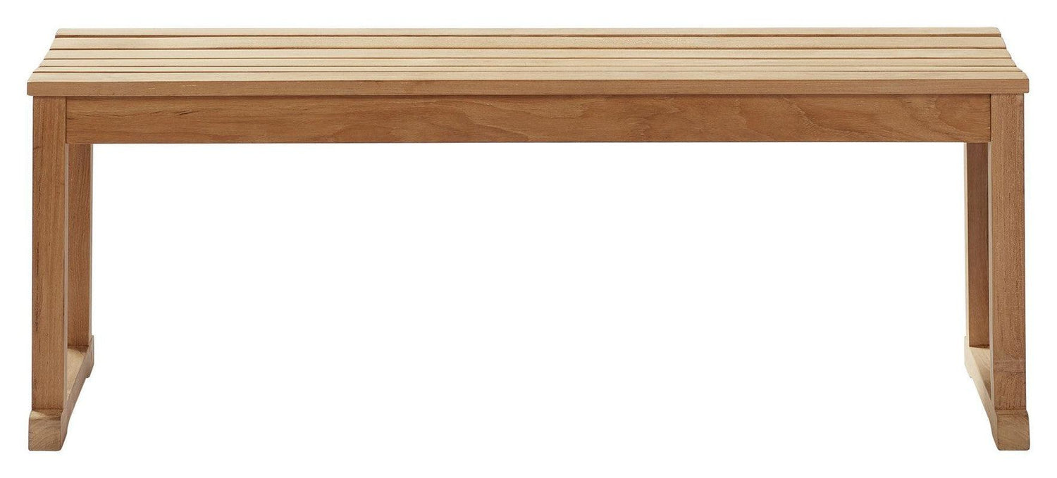 Vega Havebænk Teak, B120 - Unoliving.com