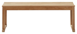 Vega Havebænk Teak, B120 - Unoliving.com