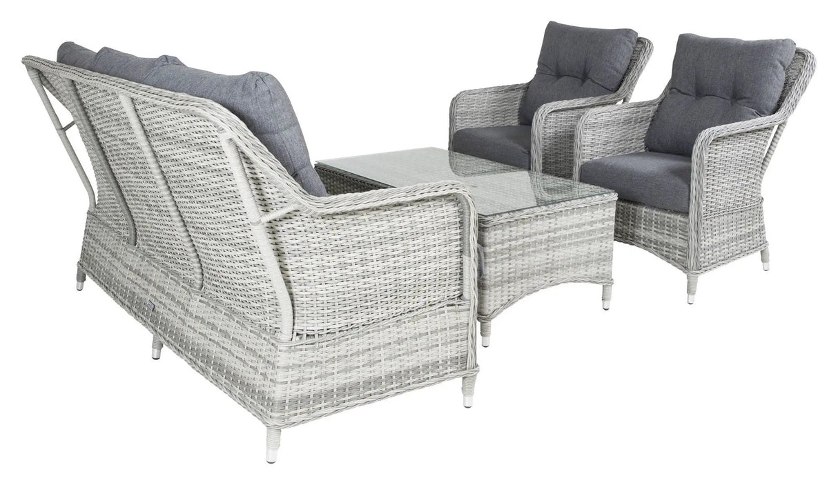 Vikelund, Sofa sæt, Grå/Grå Hynde - Unoliving.com