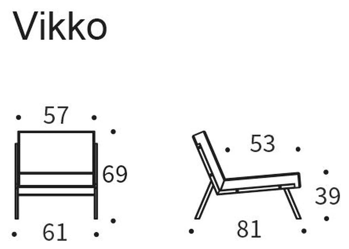 Vikko Loungestol, Bouclé/Charcoal - Unoliving.com