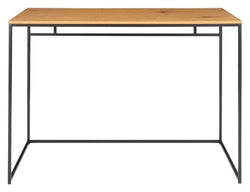Vita Skrivebord 100x45, Sort/Egetræslook - Unoliving.com