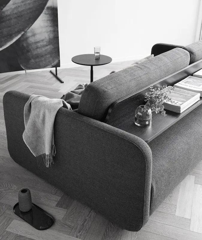 Vogan Sovesofa m. konsolbord, Grå - Unoliving.com