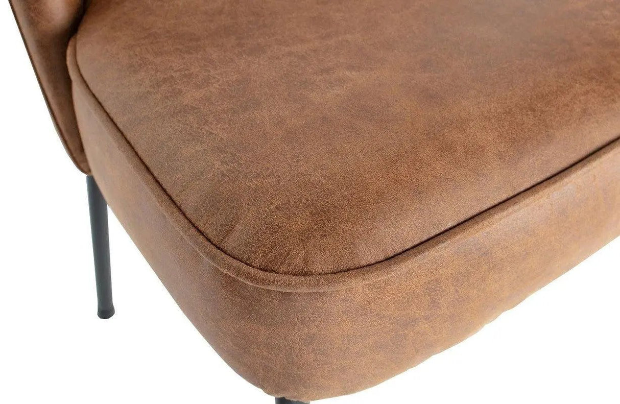 Vogue Spisebordsstol, Cognac Læder - Unoliving.com