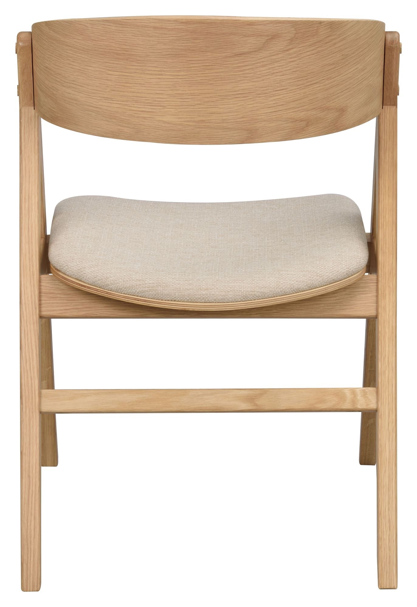 Waterton Lænestol, Eg, Beige stof - Unoliving.com