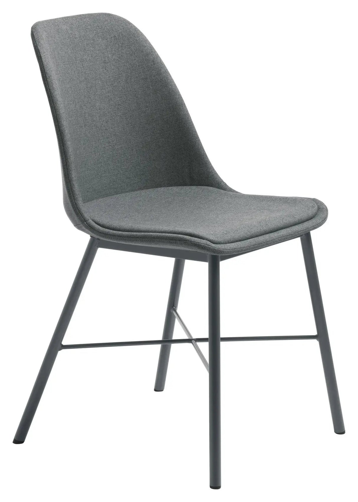 Whistler Spisebordsstol - Mørkegrå stof